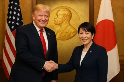 Donald Trump Receives Another Nobel Peace Prize Nomination from Japan’s New Prime Minister