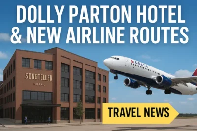Dolly Parton’s New Hotel, Delta’s Fresh Routes, and More Travel News You Missed This Week