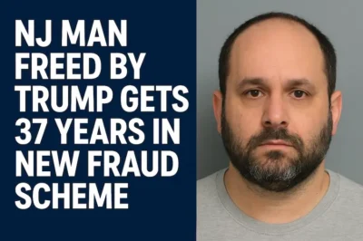 New Jersey Man Freed by Trump Gets 37 Years for New Multi-Million Dollar Fraud Scheme
