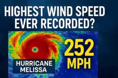 Highest Wind Speed Ever Recorded? Hurricane Melissa Challenges History