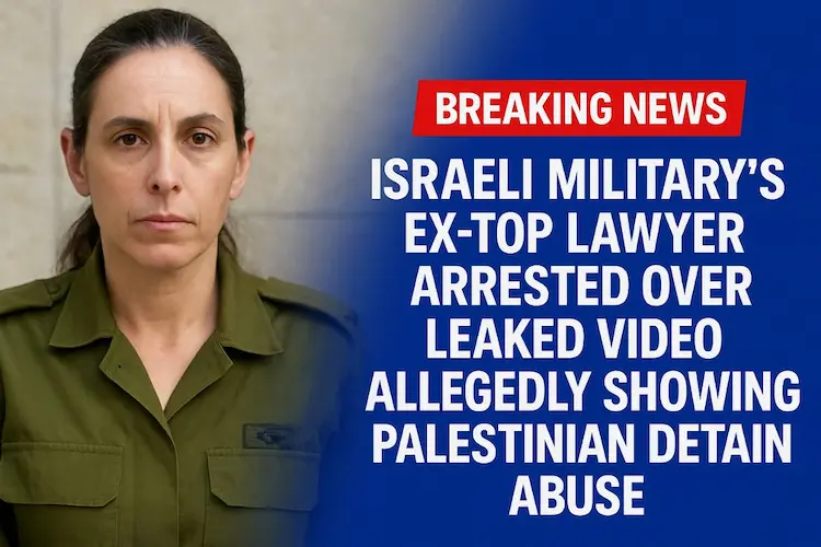 Israeli Military Lawyer Arrested Over