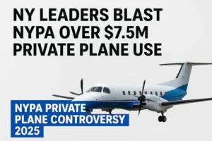 New York Power Authority criticized for using a $7.5 million private plane