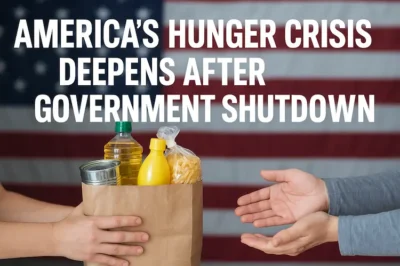America’s Hunger Crisis Deepens After Government Shutdown