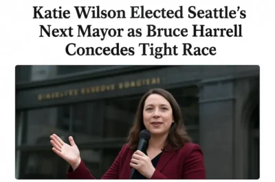 Katie Wilson Wins Seattle Mayoral Race as Bruce Harrell Concedes After Tight Vote Count