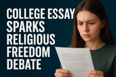 College Essay Sparks Religious Freedom Debate at University of Oklahoma