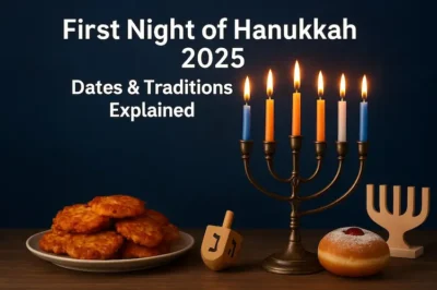 When Is the First Night of Hanukkah 2025? Dates, Meaning, and Traditions