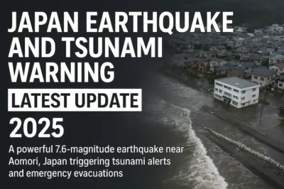 Japan Earthquake Triggers Tsunami Alerts | No Threat to US