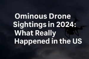Ominous Drone Sightings in 2024: What Really Happened in the US?