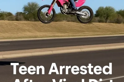 Teen Arrested After Viral Dirt Bike Jump in Arizona