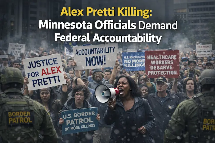 Alex Pretti killing as Minnesota officials demand accountability after Border Patrol shooting
