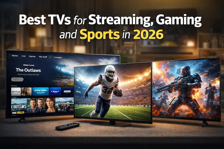 Best TVs for streaming, gaming and sports in 2026