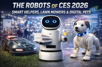 The Robots of CES 2026 Smart Helpers, Lawn Mowers, and Digital Pets Take Center Stage