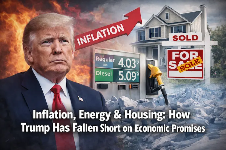 Trump economic promises on inflation, energy, and housing shown through rising prices