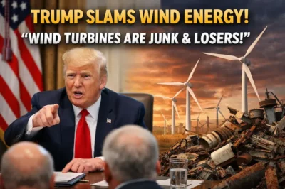 Trump Attacks Wind Energy, Calls Wind Turbines “Junk” and “Losers”