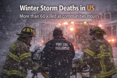 Winter Storm Deaths in US: More Than 60 Killed as Communities Mourn