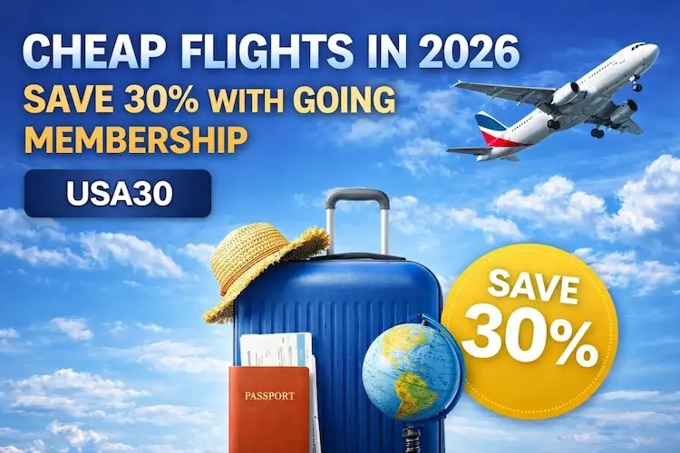 Cheap flights in 2026 with Going membership