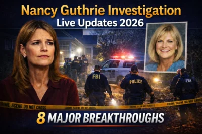 Nancy Guthrie Investigation Live Updates: 8 Major Breakthroughs