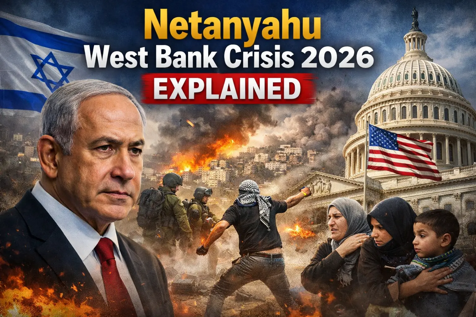 Netanyahu West Bank Crisis 2026 political tension overview