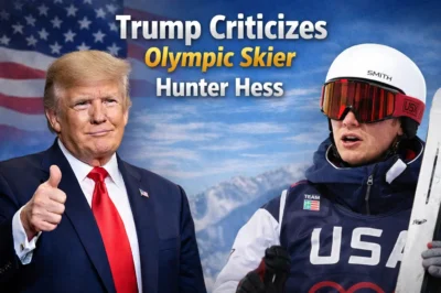 Trump Criticizes Olympic Skier Hunter Hess and Sparks National Debate