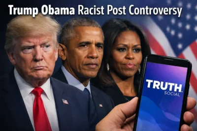 Trump Obama Racist Post Controversy