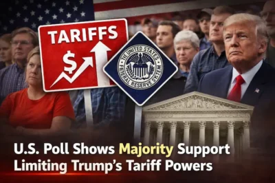 New National Poll Shows 63% Want Supreme Court to Limit Trump’s Tariff Authority & Support Federal Reserve Independence