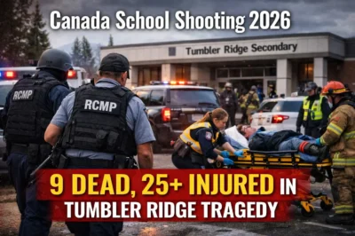 Headline: Devastating Canada School Shooting 2026 – 9 Dead, 25+ Injured in Tumbler Ridge Tragedy